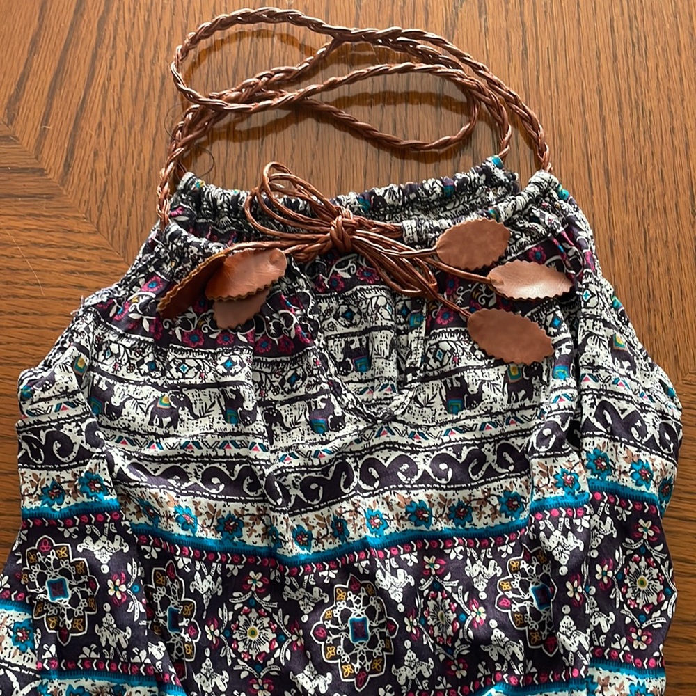 Boho Elephant Romper